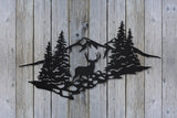 High Country Muley Metal Sign
